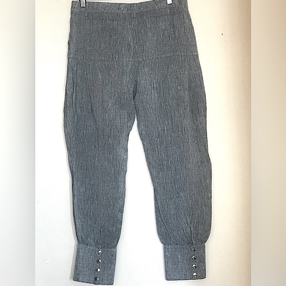 PATRIZIA PEPE Linen Blend Harem Pants - Picture 3 of 11